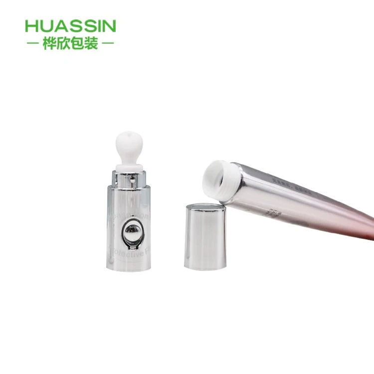 ضغط حاوية أنبوب بلاستيكي تغليف مستحضرات التجميل